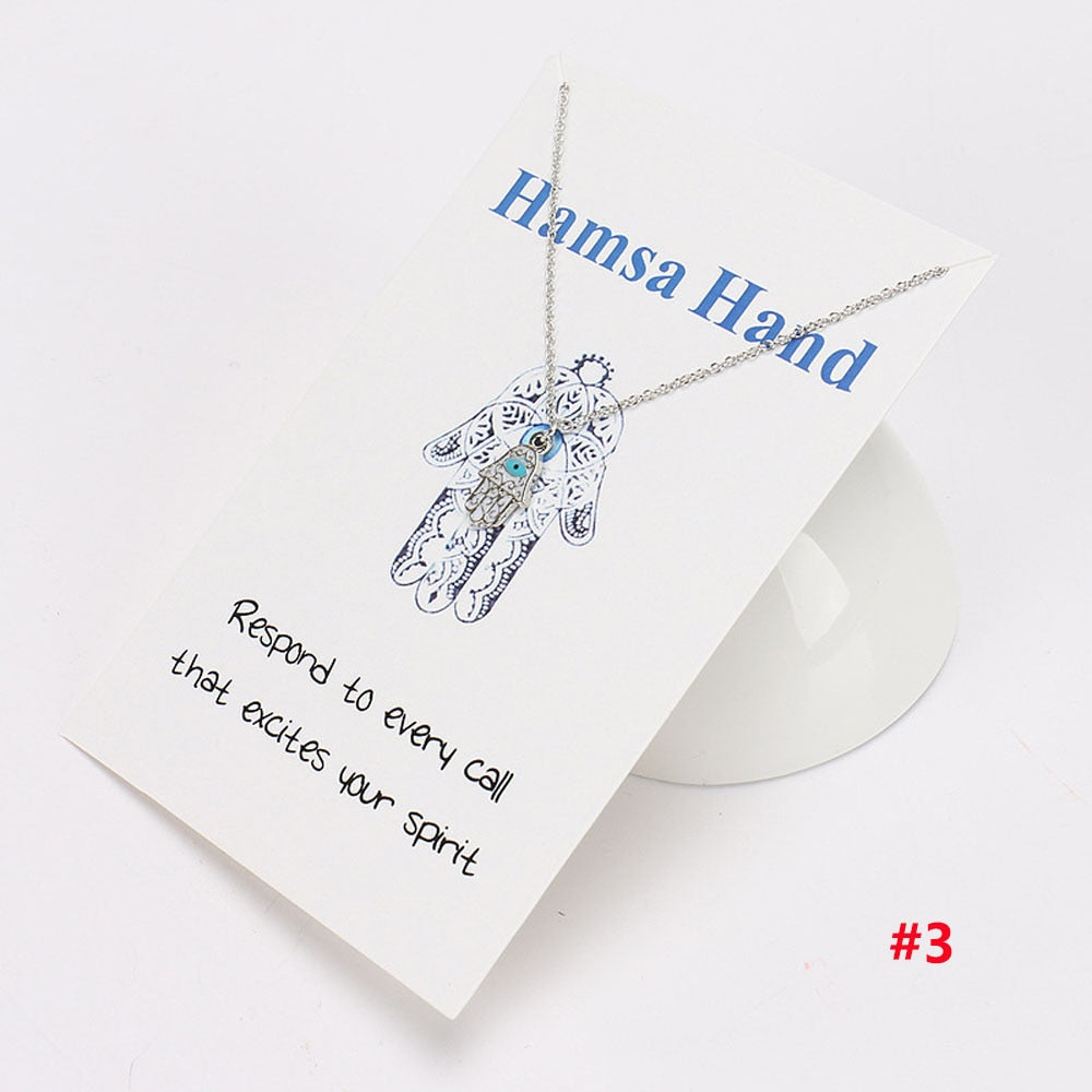 Evil Turkish Eye Lucky Necklace For Women Blue Crystal Silver Color Necklace Rose Gold Thin Chain Dainty Necklace Choker