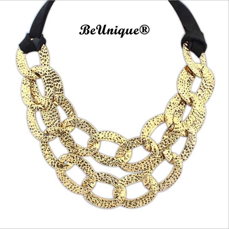 Exaggerate Costume Statement Necklace Leopard Print Choker necklace collar bib womanpunk maxi necklace pendant party jewelry