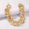Exaggerated Thick Chain Necklace Punk Style Hip Hop Metal Large Necklace for Women Party Goth Jewelry Necklace 2021 Jewelry