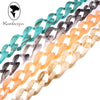 Exaggeration Acrylic Necklace Twist Strands Various Colors Necklace Neck Short Chain Women Ethnic Jewelry Collares Choker N15827