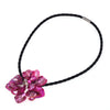 Exclusive Pink Baroque Shell Flower Necklace Jewelry Sell