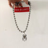 Exclusive harajuku  style stainless steel butterfly choker beads colar women cute Punk Style necklace Collares Mujer