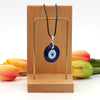 Exquisite Blue Glass Evil Eye Round Pendants Necklace  Men Women Charms Necklace Accessories Creative Party Jewelry Gift