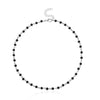 Exquisite Style Mini Beads Linked Rosary Choker Lady`s Beaded Necklace