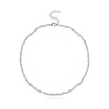 Exquisite Style Mini Beads Linked Rosary Choker Lady`s Beaded Necklace