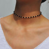 Exquisite Style Mini Beads Linked Rosary Choker Lady`s Beaded Necklace
