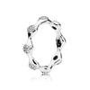 100% 925 Sterling Silver 1:1 Authentic Classic 187295CZ Rose Modern LovePods Ring Glamour Vintage Women Ring Jewelry