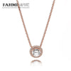 2020 Years fashion Women Temperament Of S925 Sterling Silver Necklace Earrings Suit Gift Necklace Free Package Mail
