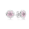 FAHMI100% 925 Sterling Silver Snowflake Earrings Crystal Fashion Charm Beads Jewelry For Women Gift
