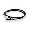 FAMHI 100%925 Sterling Silver 1:1 Authentic Classic Black Red Yellow Blue Glamour Female Wedding Bracelet Jewelry
