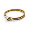 FAMHI 100%925 Sterling Silver 1:1 Authentic Classic Black Red Yellow Blue Glamour Female Wedding Bracelet Jewelry