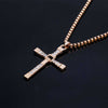 FAMSHIN  Fast and Furious  6  7 hard gas actor Dominic Toretto /  cross necklace pendant,gift for your boyfriend