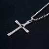 FAMSHIN  Fast and Furious  6  7 hard gas actor Dominic Toretto /  cross necklace pendant,gift for your boyfriend