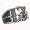 FANSSTEEL Stainless steel jewelry CLAW HOLD EVIL 13 BIKER RING FSR11W58