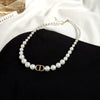 LADY NECKLACE PEARL NECKLACE TRENDY CHOKER  CLAVICLE CHAIN NECKLACES FOR WOMEN