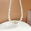 LADY NECKLACE PEARL NECKLACE TRENDY CHOKER  CLAVICLE CHAIN NECKLACES FOR WOMEN