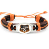 FC Club Spartak Moscow Genuine Leather Bracelet Charms Bracelets & Bangles Fans Hand Braided Jewelry