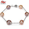Original Design Luxury Jewelry Pearl Bracelet Multicolor Baroque Big Pearls Chain Bracelets for Women Fine Jewelry Gifts