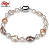 Original Design Pearl Bracelet Multicolor Baroque Natural Pearl bracelets & bangles for Women Fine Jewelry Gift