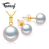 18k gold earrings pearl jewelry,18K Gold pendant pearl Jewelry necklaces & pendant for lovers send s925 silver necklaces