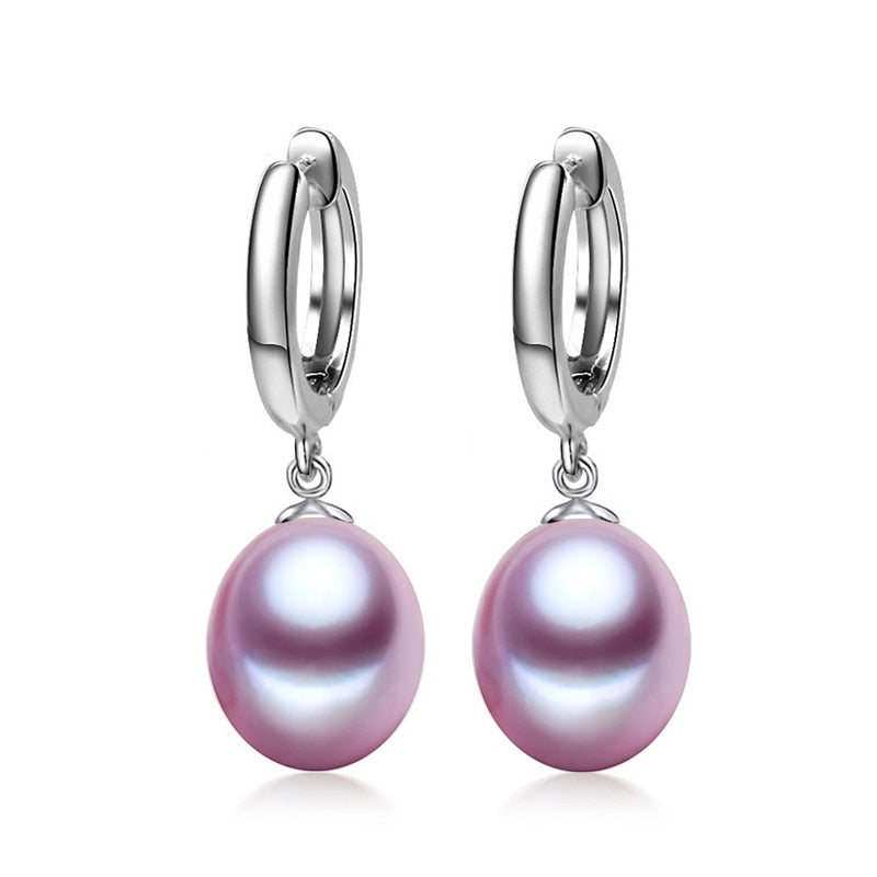 925 Sterling Silver Long Earrings for women,vintage wedding engagement Jewelry ethnic earrings 2020 with jewelry box