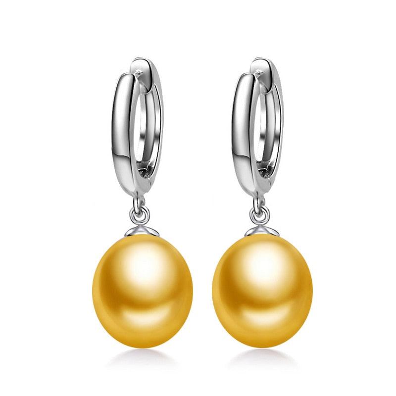 925 Sterling Silver Long Earrings for women,vintage wedding engagement Jewelry ethnic earrings 2020 with jewelry box