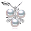 Fine Jewelry Pearl necklace ,Bohemian 2020 White black golden pearl jewelry charm necklace women pearl pendant AliExpress