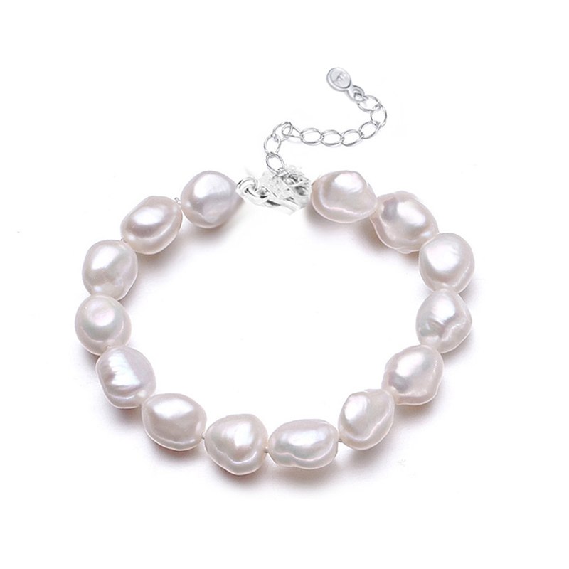 Natural pearl charm bracelet lrregular women bracelet Bracelets & Bangles ankle bracelet for love fine jewelry