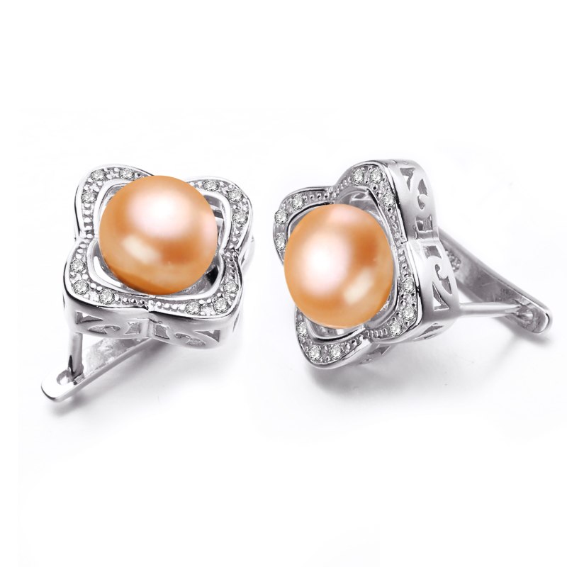 freshwater Pearl gold color geometric bohemian earrings Pearl jewelry , 2020 new Pearl earrings ,stud earrings aliexpress