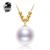 new brand Fine pearl Jewelry 8-9mm Natural Round Pearl charms Necklace S925 sterling silve jewelry Necklaces