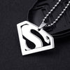 FIREBROS 20/24" Chain Silver Color High Polish 316L Stainless Steel Movie Anime Pendant Necklace Men Jewelry Kids Boy Girl Gift