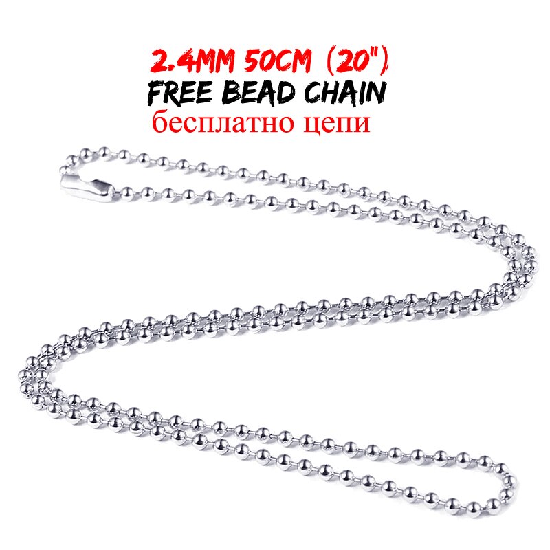 FIREBROS 2022 Free 20" Chain Silver Color High Polished Stainless Steel Anchor Pendant Necklace Men Women Jewelry Gift