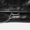 FOSIZZO Shoulder Bag Women Chain Solid Soft Trend 2022 Women Bags Vintage Handbag Crossbody Bag Za Bag FS5081