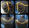 SELLING A30 Women Gold Chains "W" Chains Shoulder Chains Chains Jewelry 2 Colors