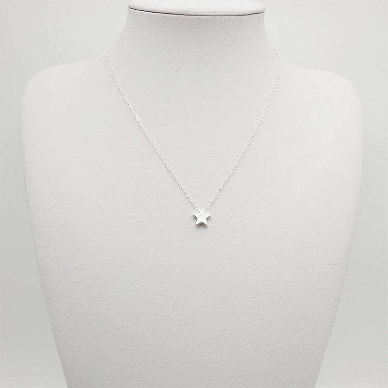 Women Chocker Gold Silver Color Chain Star Choker Necklace Jewelry Thickened Star Pendant Clavicle Sweater Necklace