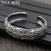 100% Pure 925 Sterling Silver The Beast Gluttonous Vintage Bracelet Bangle for Men Indian Famous Brand Jewelry PBG004