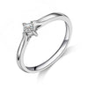 Fashion High Quality Sliver Color Couple Ring Women & Men Cubic Zirconia Engagement Rings for Couples Jewelry Party