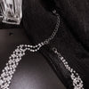FYUAN Full Rhinestone Choker Necklaces for Women Crystal Necklaces Statement Jewelry Party Gifts