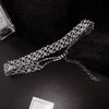 FYUAN Full Rhinestone Choker Necklaces for Women Crystal Necklaces Statement Jewelry Party Gifts