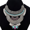Fahion Metal Jewelry Necklace Women Exaggerated Chunky Necklace Punk Collar Female Accessories