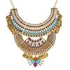 Fahion Metal Jewelry Necklace Women Exaggerated Chunky Necklace Punk Collar Female Accessories