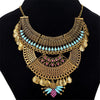 Fahion Metal Jewelry Necklace Women Exaggerated Chunky Necklace Punk Collar Female Accessories