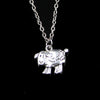 18*16mm Sheep Lamb Pendant Necklace Link Chain For Female Choker Necklace Creative Jewelry party Gift