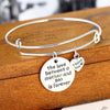 Fashion 1PC Charming Lettering Adjustable Silvery Thank You Hollow Tree Multi Patterns Women Lady Girl Alloy Pandent Bangles