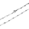 304 Stainless Steel Chain Choker Necklace for Men Lobster Clasp Collar Necklaces Charm Male Trend Jewelry