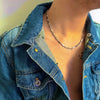 304 Stainless Steel Chain Choker Necklace for Men Lobster Clasp Collar Necklaces Charm Male Trend Jewelry