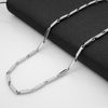 304 Stainless Steel Chain Choker Necklace for Men Lobster Clasp Collar Necklaces Charm Male Trend Jewelry