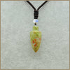 Fashion 70cm Long Knot Necklace Stone Chinese Knot Charm Men Women Necklace Bullet Pendant Natural Crystal Fine Jewelry Rainbow