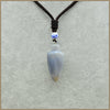 Fashion 70cm Long Knot Necklace Stone Chinese Knot Charm Men Women Necklace Bullet Pendant Natural Crystal Fine Jewelry Rainbow