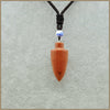 Fashion 70cm Long Knot Necklace Stone Chinese Knot Charm Men Women Necklace Bullet Pendant Natural Crystal Fine Jewelry Rainbow